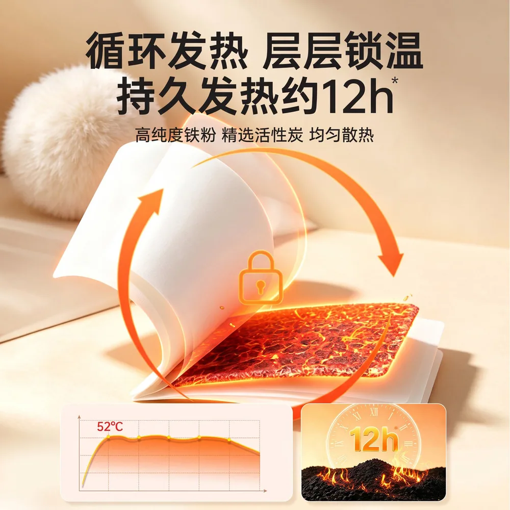 超亚暖宝宝暖贴痛经10片装（细节图 1）