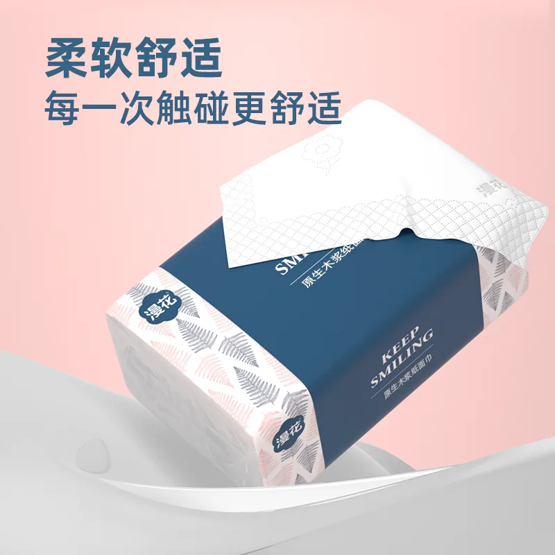 漫花抽纸360张*6包大包实惠装（细节图 1）
