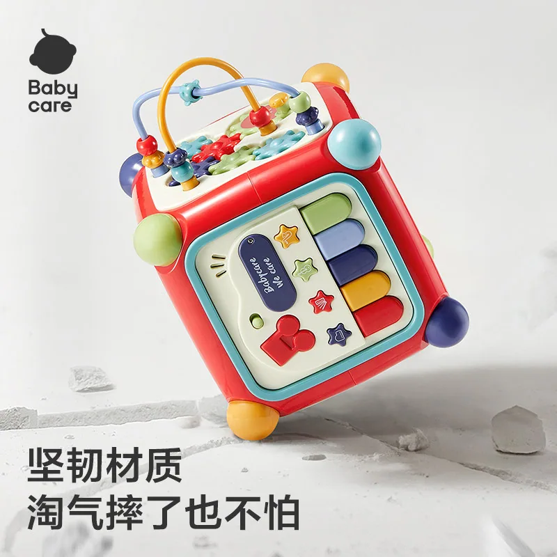 babycare六面体益智玩具百宝箱实木绕珠（细节图 2）