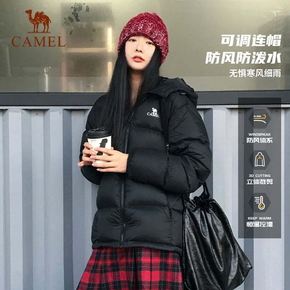骆驼小太阳户外羽绒服白鸭绒款（细节图 1）