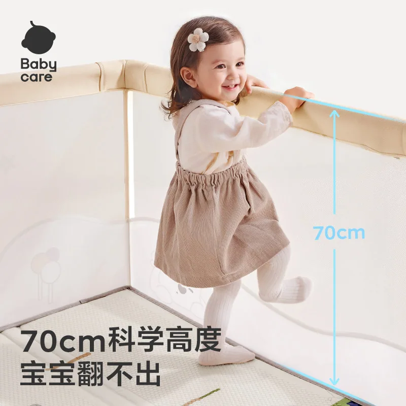 babycare布艺围栏婴儿防护栏150*180cm（细节图 2）