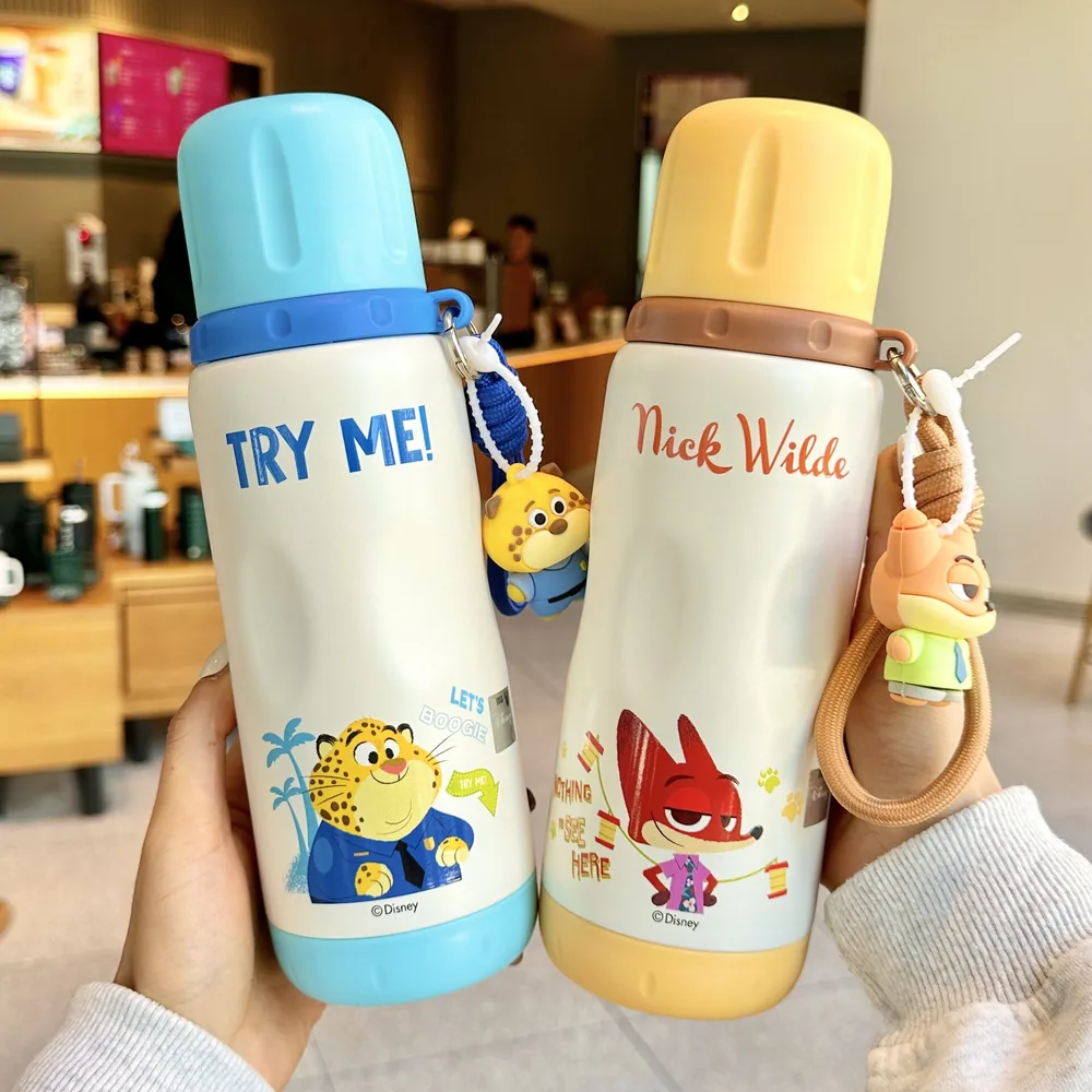 亲琴疯狂动物城保温杯600ml