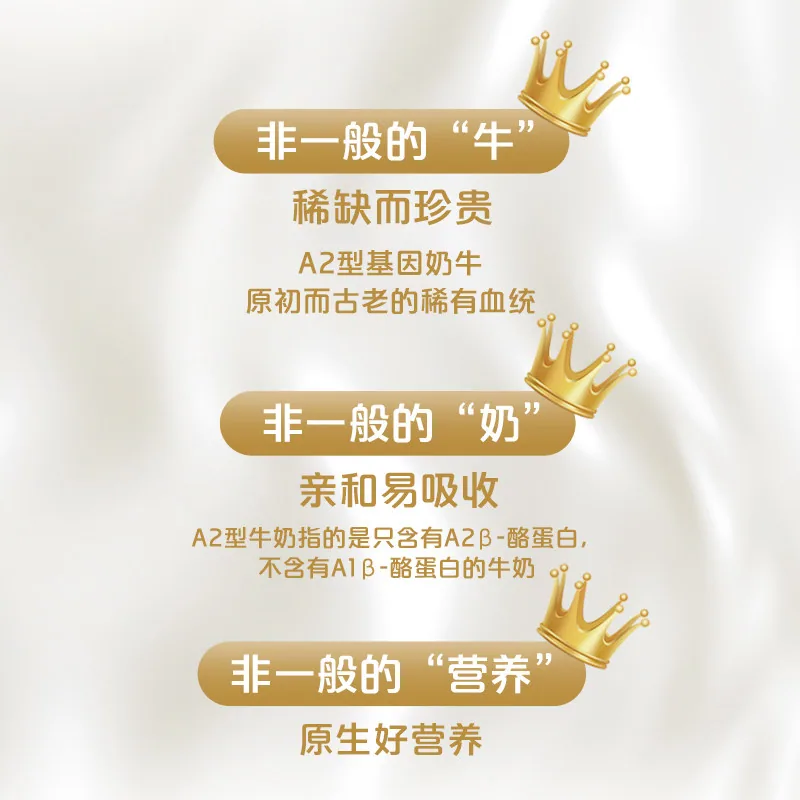 君乐宝A2型纯牛奶200ml*12盒整箱（细节图 1）