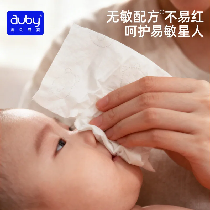 澳贝山茶油乳霜纸100抽*10包（细节图 1）