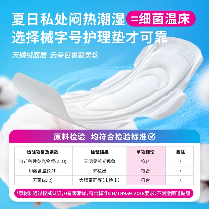 相达医用日夜两用卫生巾2包12片装（细节图 1）