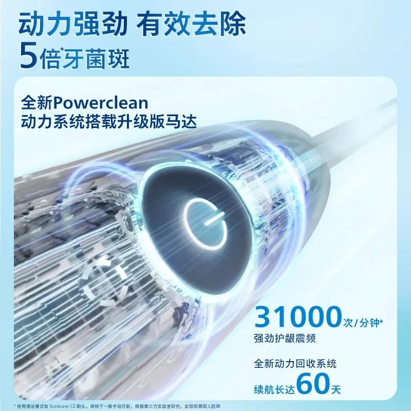 飞利浦钻石3系HX5171电动牙刷情侣款（细节图 1）