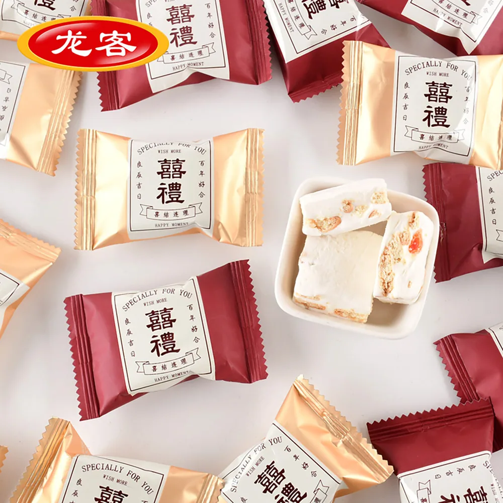 龙客雪花酥喜糖批发装独立包装（细节图 1）