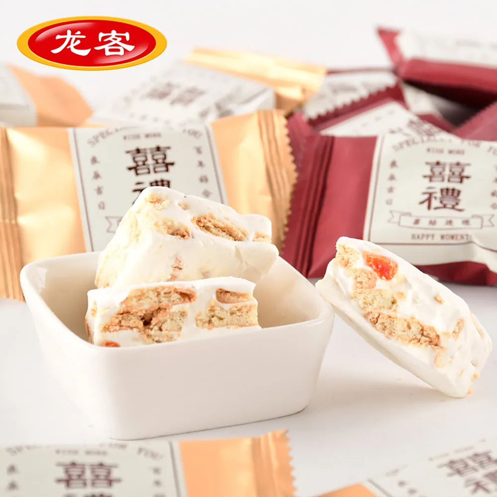龙客雪花酥喜糖批发装独立包装（细节图 2）