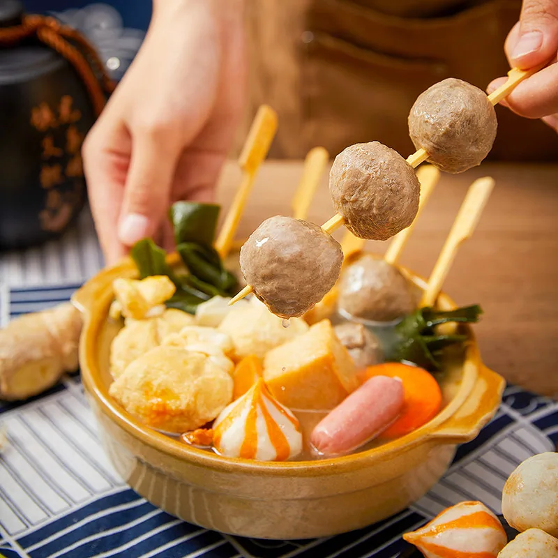 安井鱼豆腐鱼籽包贡丸虾滑7件
