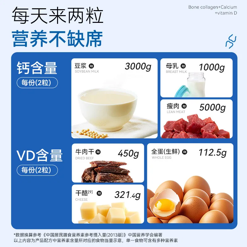 诺特兰德骨胶原蛋白钙维生素d3咀嚼片瓶装（细节图 1）