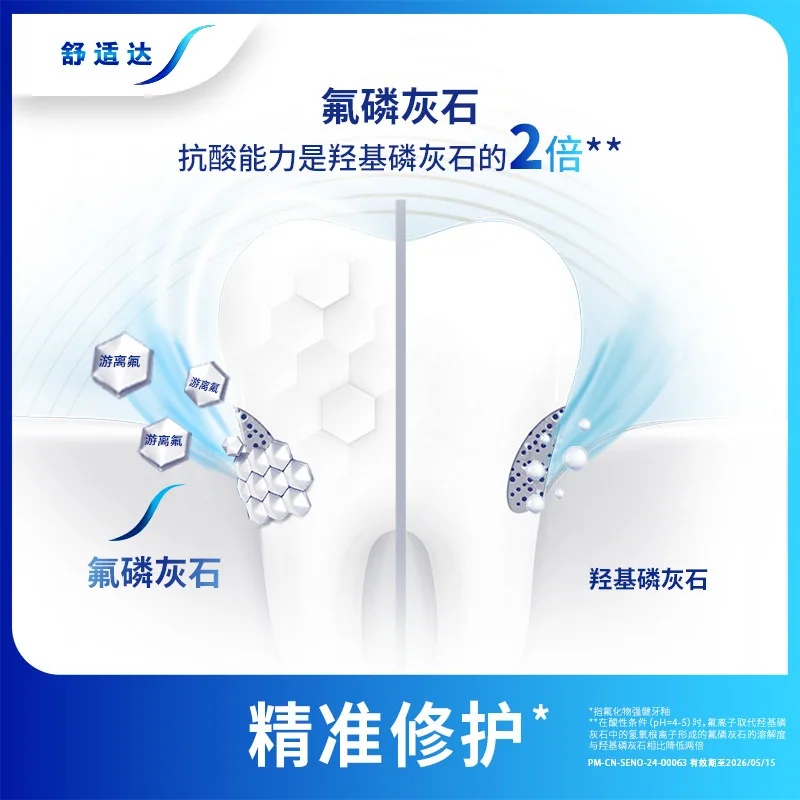 舒适达抗敏感牙膏100g两支装主图（细节图 1）