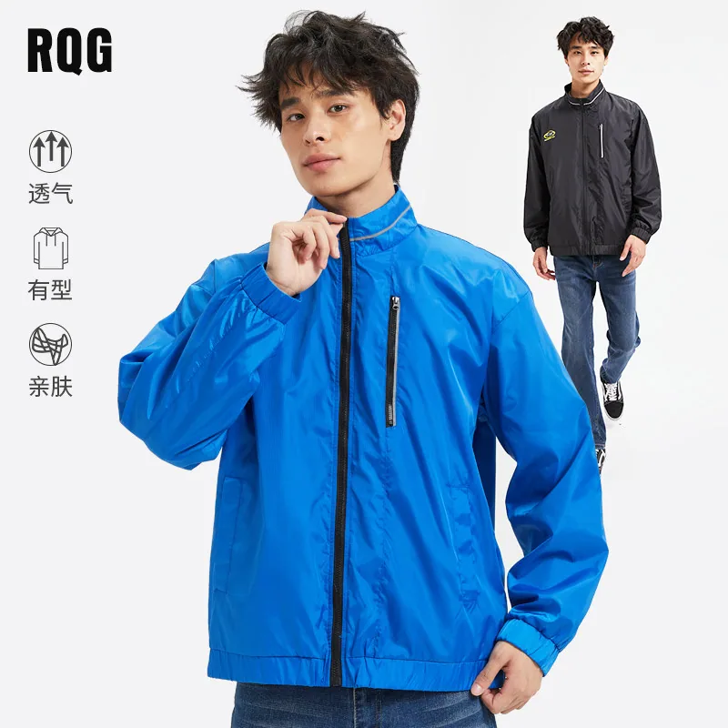 R.Q.G男士冲锋衣春秋户外防水防风夹克