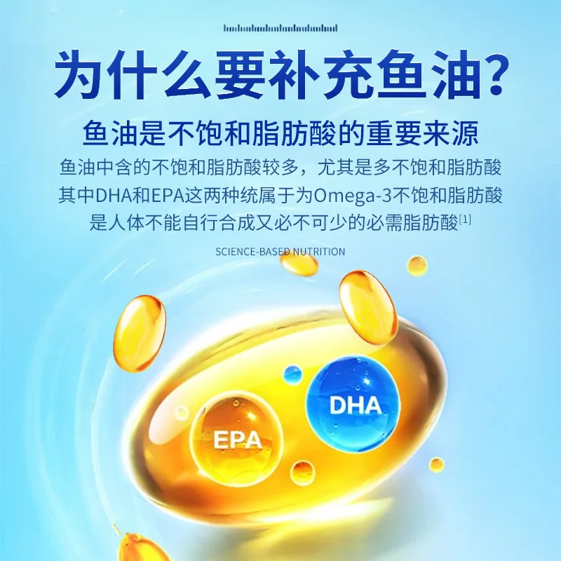 仁和深海鱼油60粒装胶囊瓶（细节图 1）