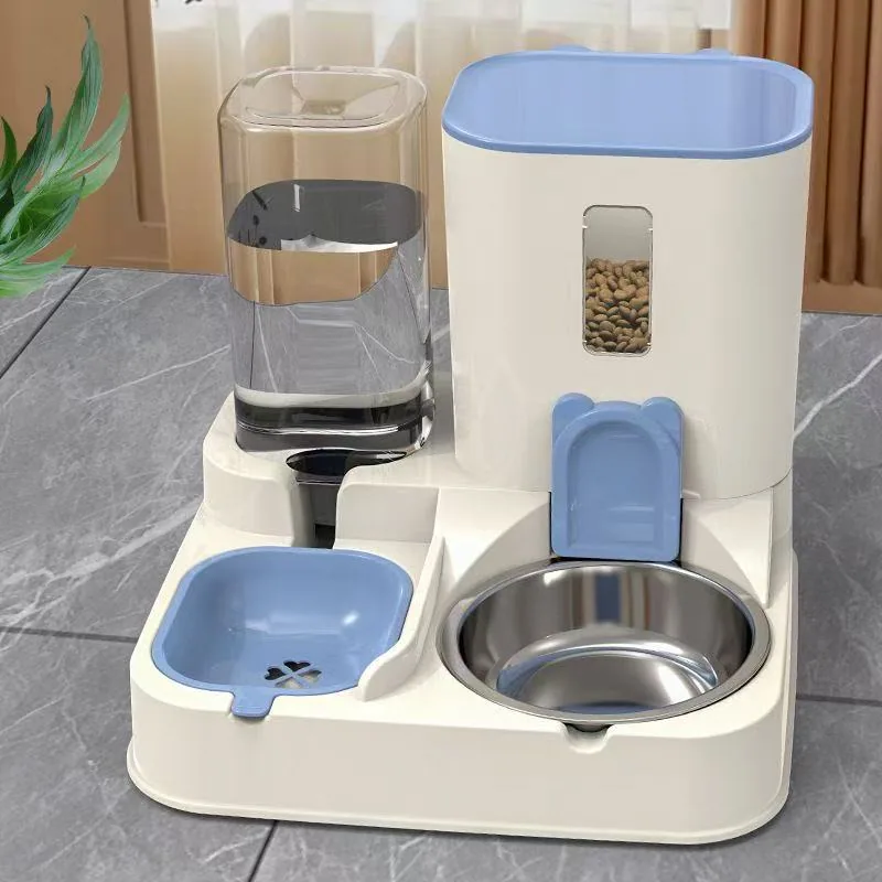 天鹅的梦想喂食器4L粮仓2.5L水箱一体机（细节图 1）