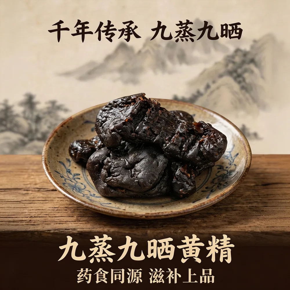 味偕九蒸九晒有机黄精礼盒装