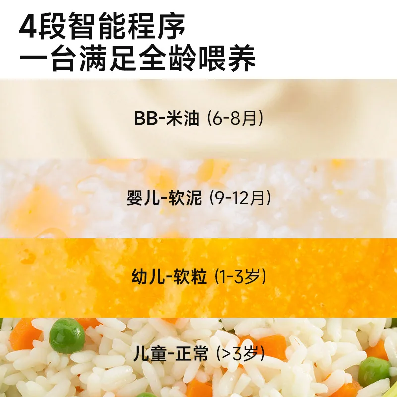 亿可熊微压米油辅食锅宝宝电炖锅（细节图 2）