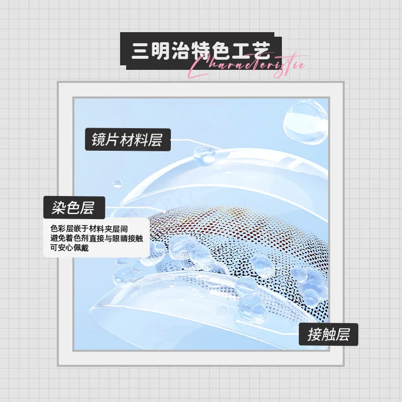 拉拜诗美瞳日抛伞语10片装主图（细节图 1）