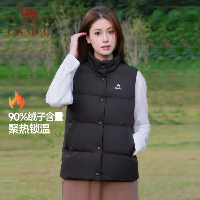 骆驼火炉羽绒马甲