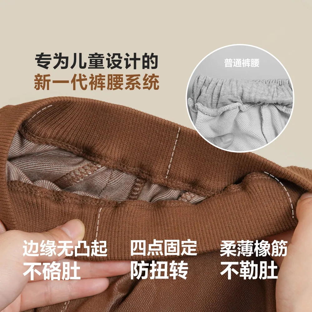 MiniBala柔软针织牛仔气球裤90-130码（细节图 1）