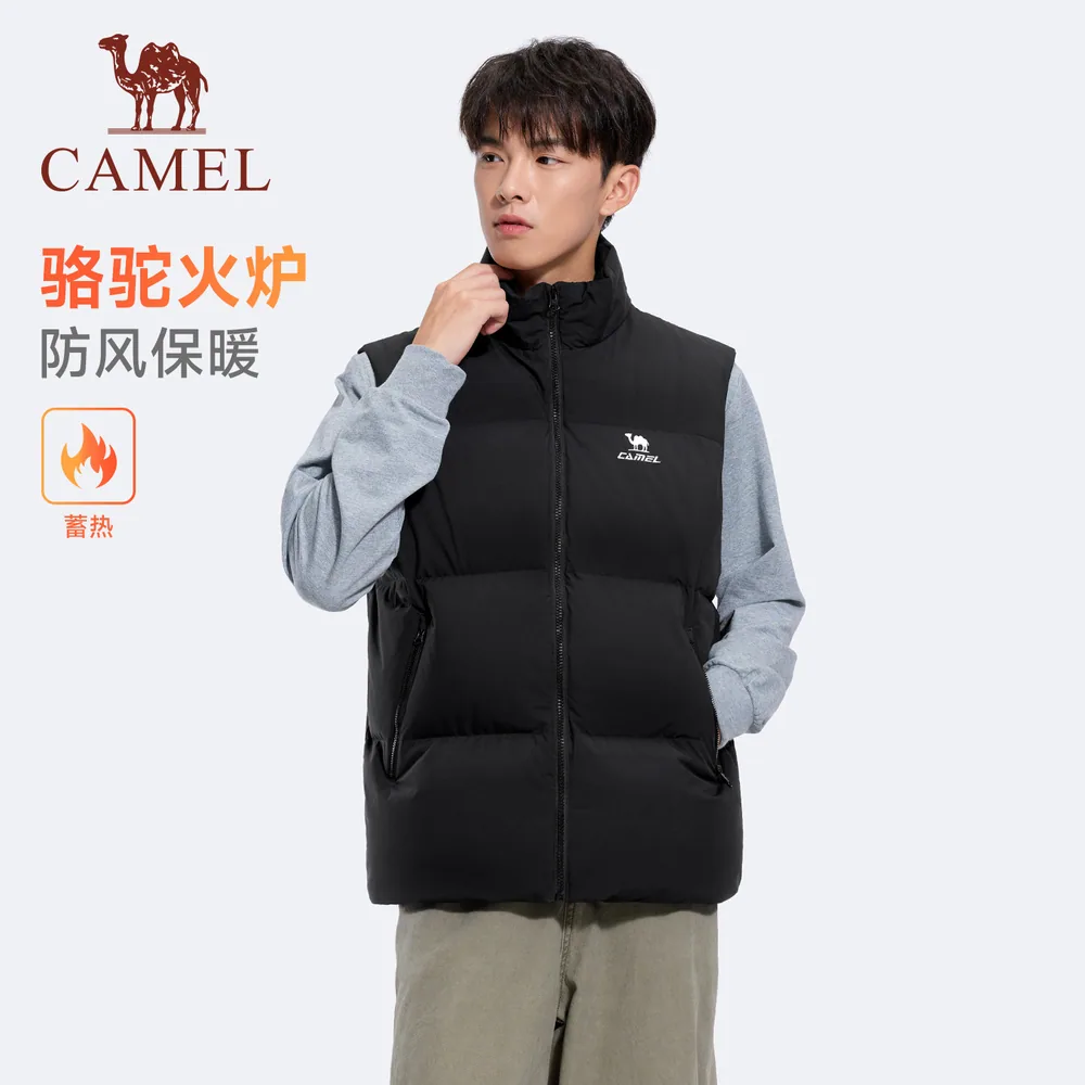 骆驼运动羽绒马甲26秋冬男女新款（细节图 2）