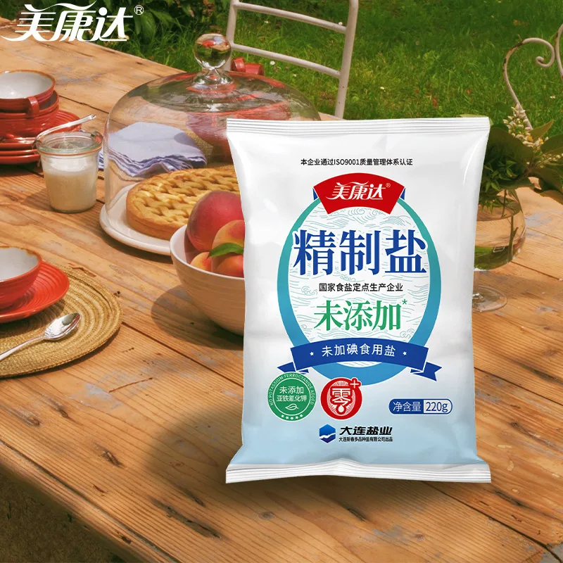 美康达精制盐220gx12袋包装