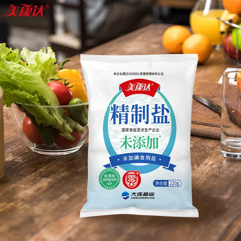 美康达精制盐220gx12袋包装（细节图 2）