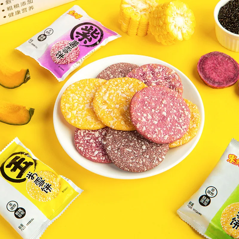 米多奇粗粮雪饼米饼330g整箱30包（细节图 2）