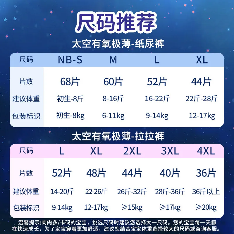 茵茵太空有氧拉拉裤68片包装图（细节图 2）