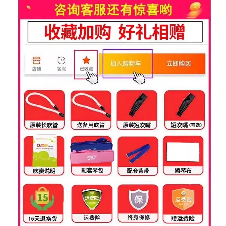 嘉德瑞口风琴37键32键