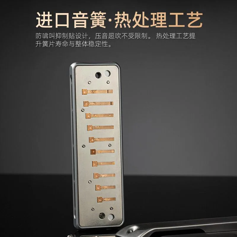 AssassinPro刺客布鲁斯蓝调十孔口琴主图（细节图 2）