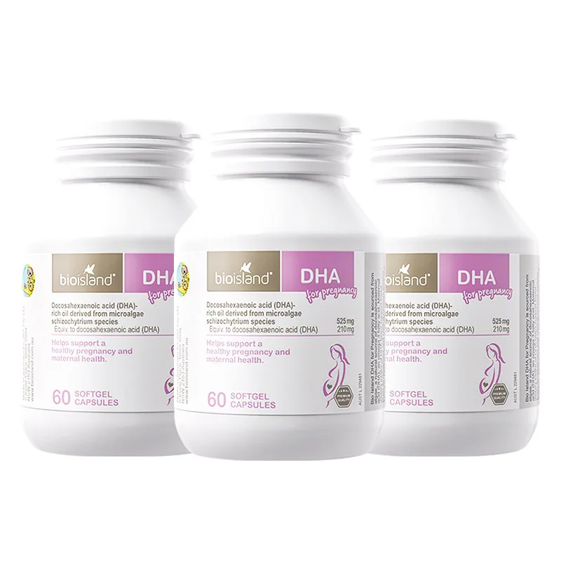 Bioisland孕妇海藻油DHA60粒