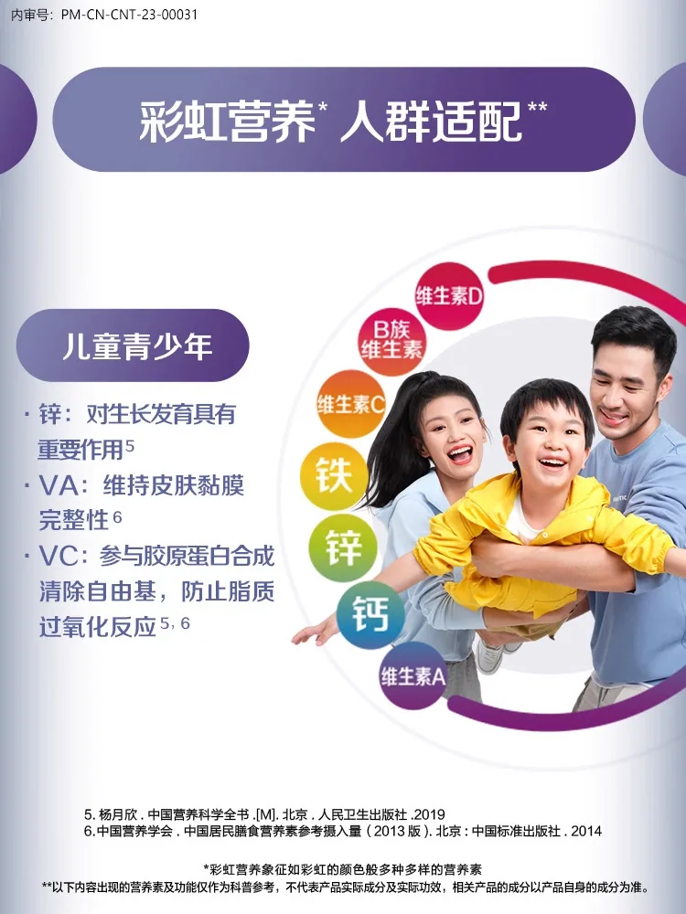 善存小佳维儿童多维80片草莓味瓶装（细节图 2）