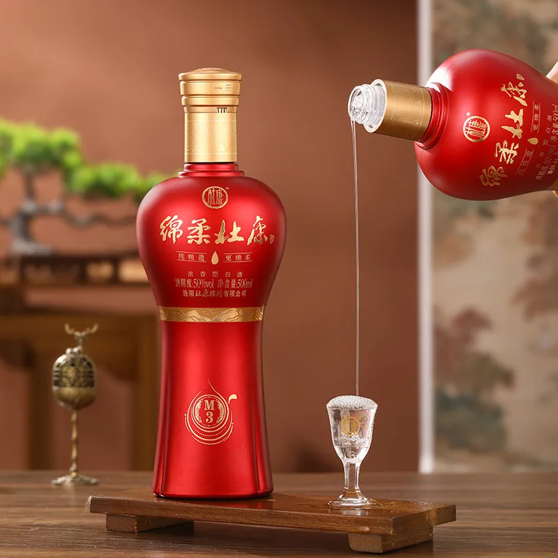 杜康绵柔M3礼盒50度500ml六瓶装加150ml小酒（细节图 1）