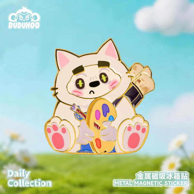 嘟嘟猴金属卡通造型冰箱贴主图（细节图 2）
