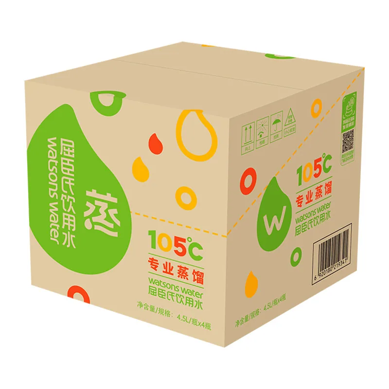屈臣氏蒸馏水4.5L*4桶大桶装（细节图 1）