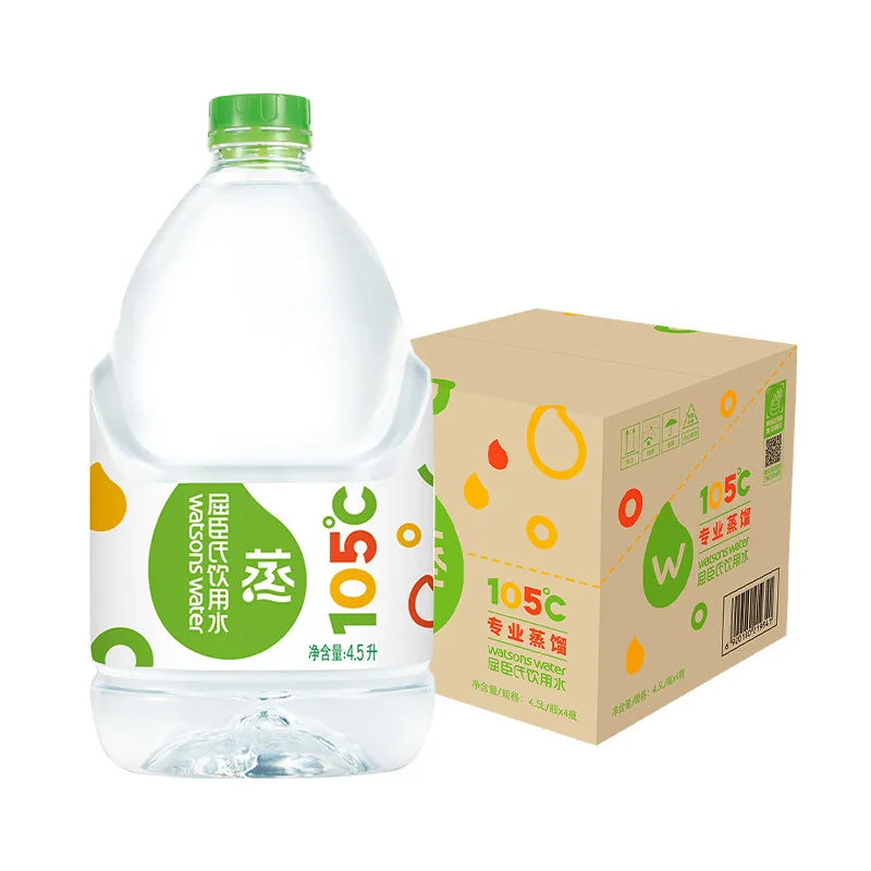 屈臣氏蒸馏水4.5L*4桶大桶装（细节图 2）