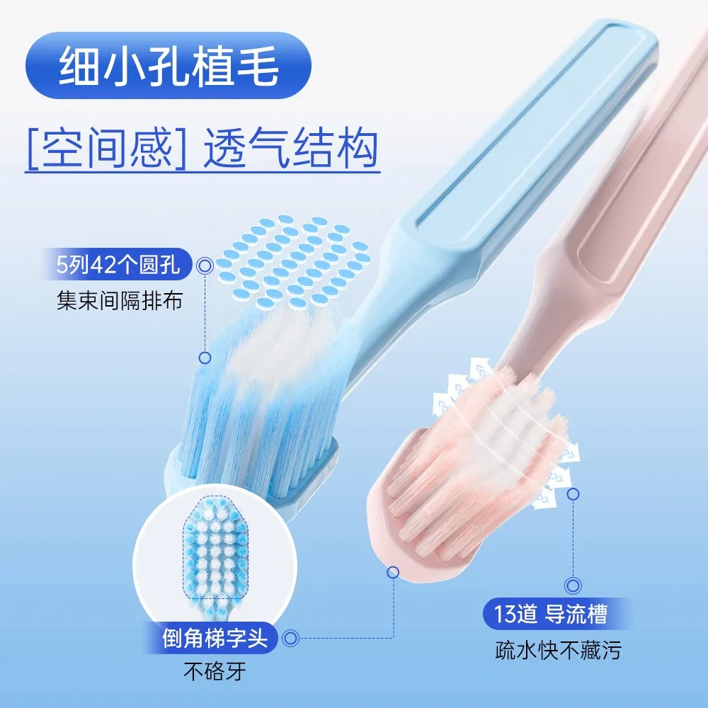 极简生活纳美潮牌软毛牙刷量贩组合装（细节图 1）