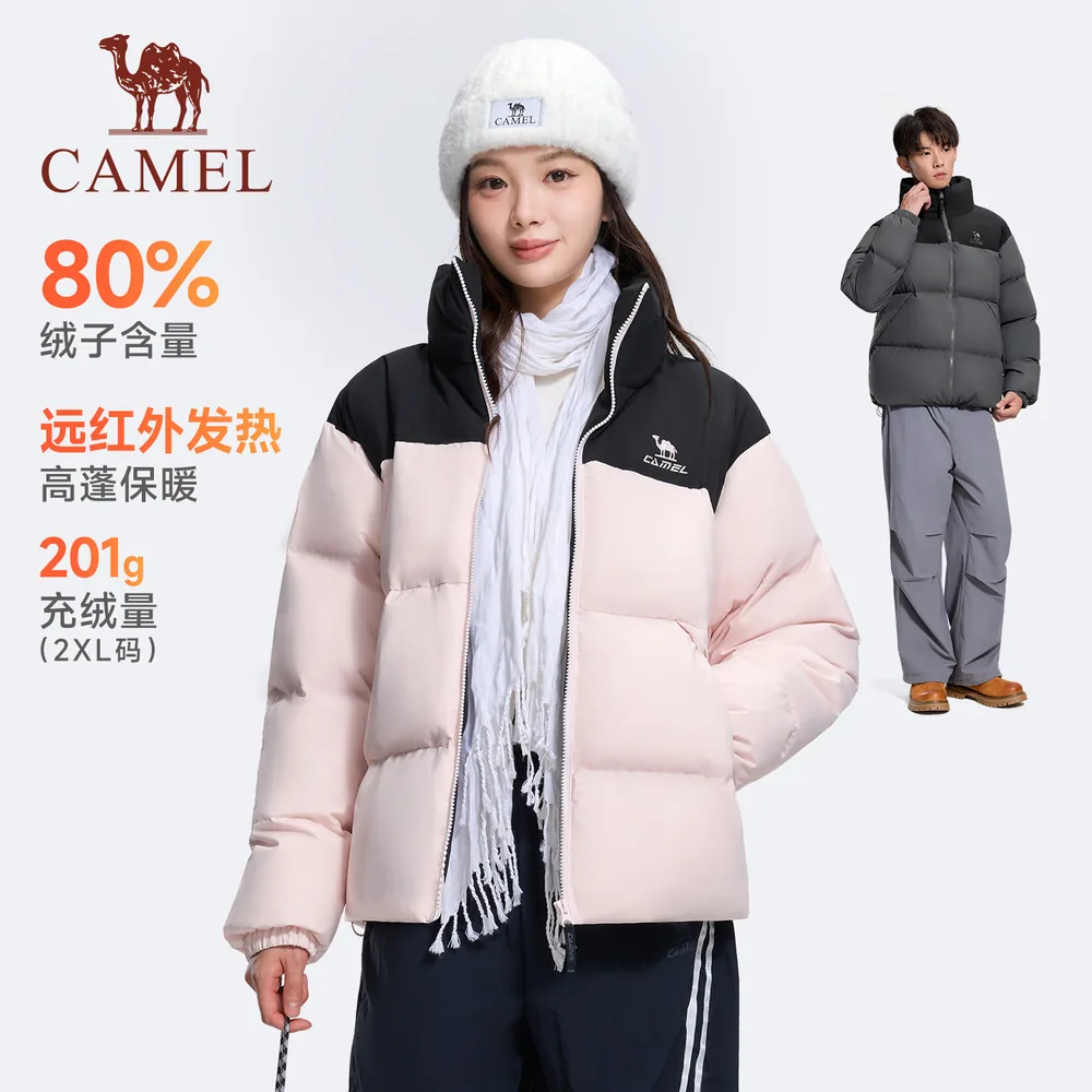 骆驼火炉3.0羽绒服 90%含绒量立领面包服（细节图 2）