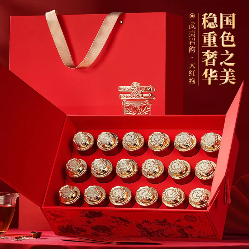 怀海茶叶大红袍正山小种红茶礼盒装手提袋（细节图 2）