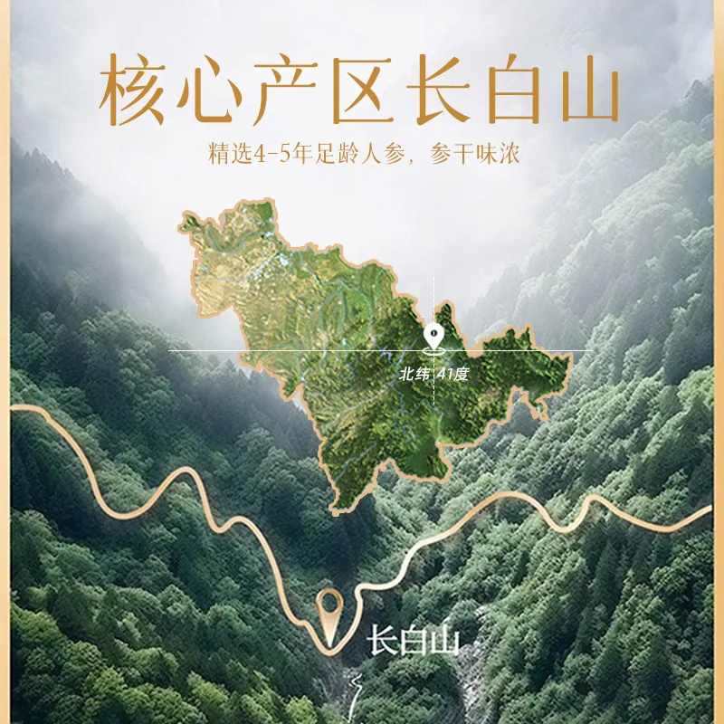 任十问长白山人参滋补礼盒4盒装（细节图 2）