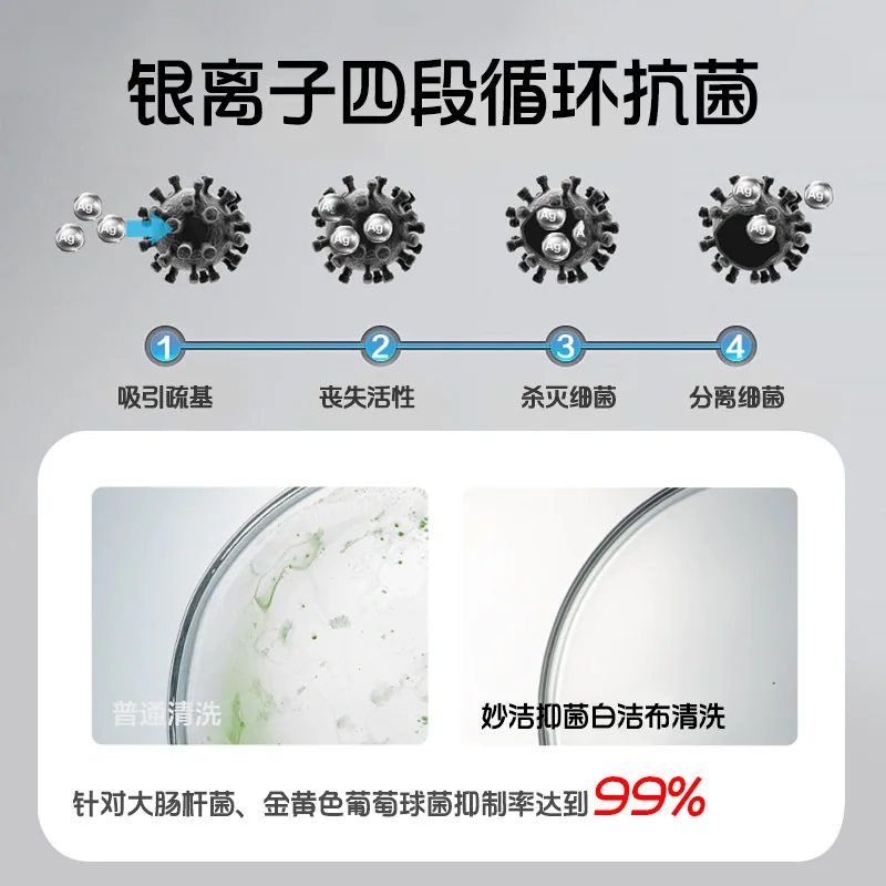 妙洁木浆洗碗海绵厨房宝宝专用婴儿刷（细节图 1）