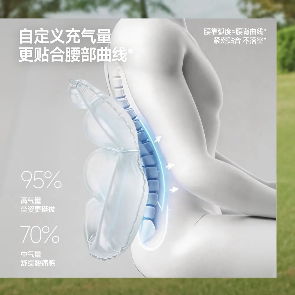蕉下充气腰靠便携旅行神器（细节图 2）