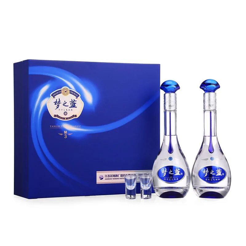 洋河梦之蓝M3 52度500ml*2瓶