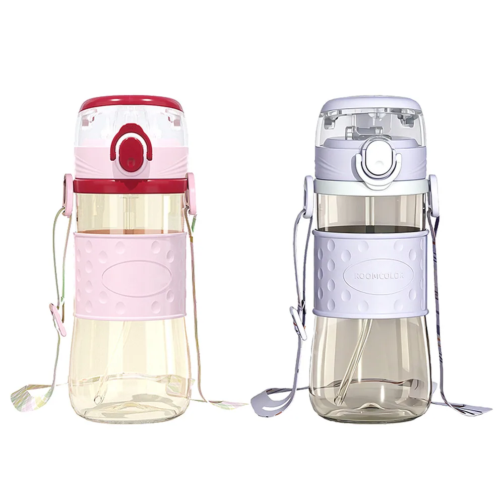 梵施家品PPSU儿童吸管杯480mL