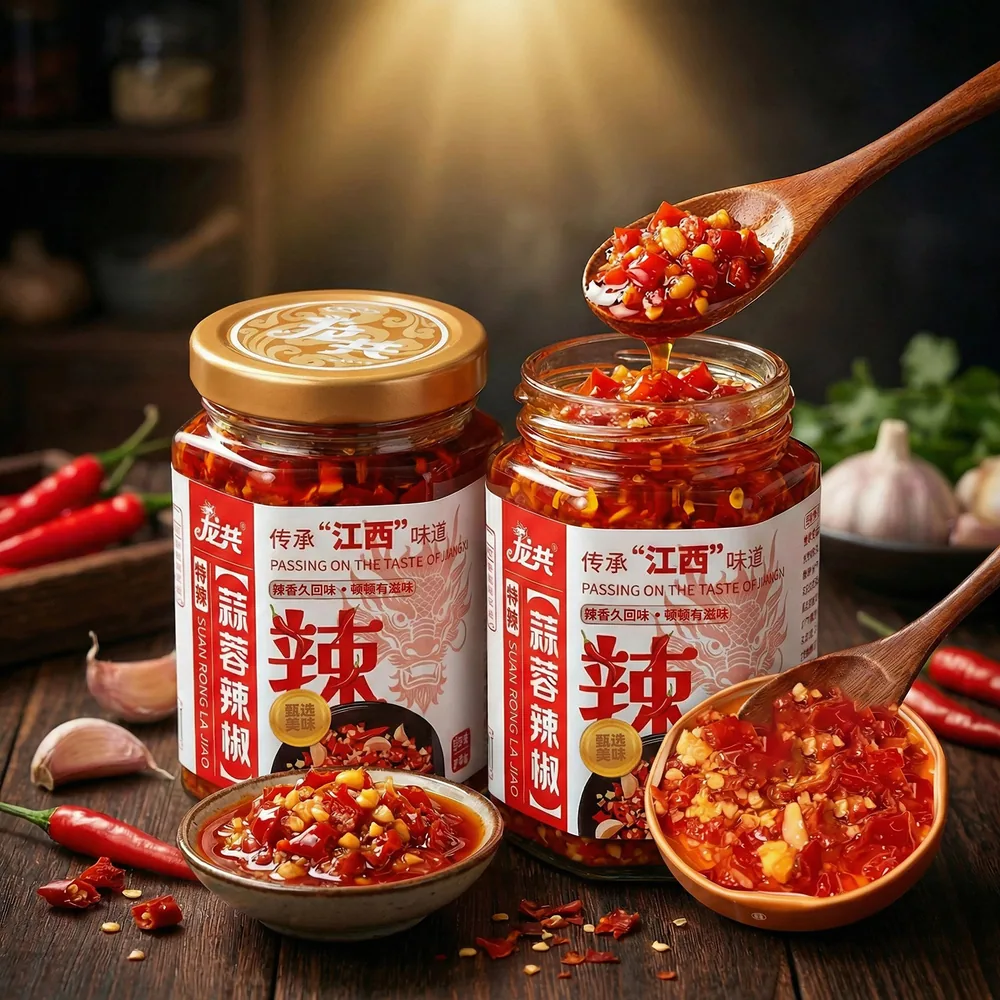 龙共爽口开胃酱菜脆辣椒210g小罐装（细节图 2）
