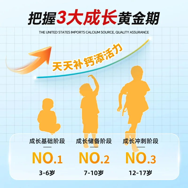 迪巧儿童钙片蓝帽子