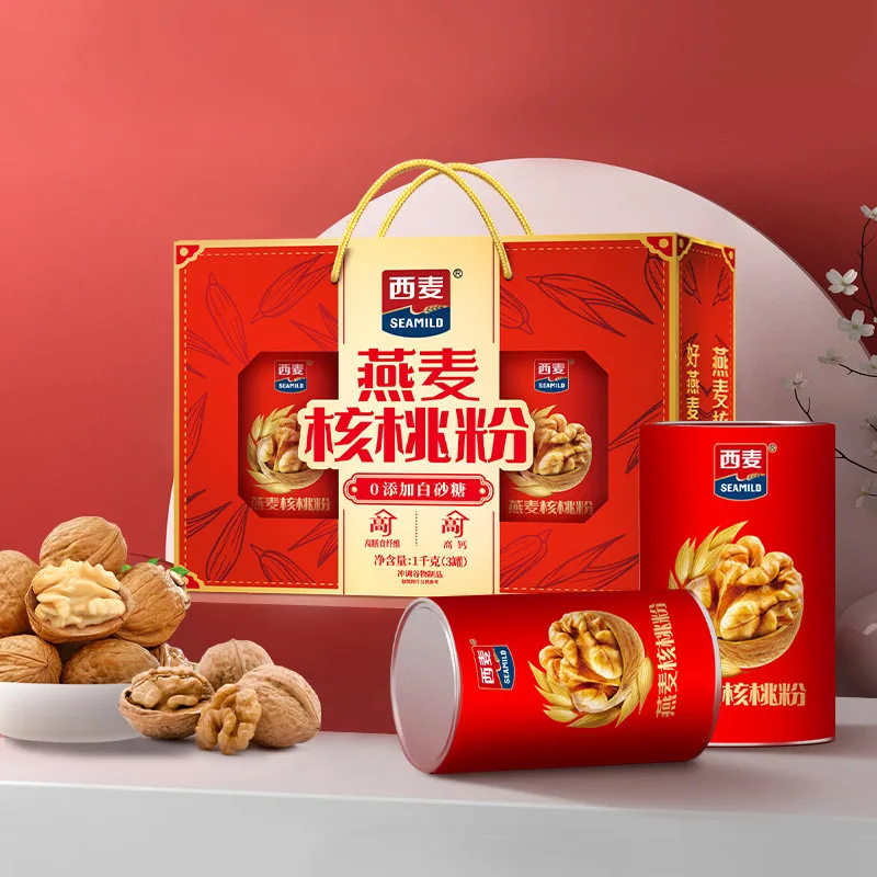 西麦燕麦核桃粉礼盒1kg