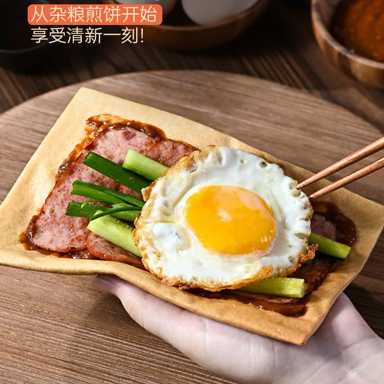 薛记炒货杂粮煎饼50g*3袋装（细节图 1）