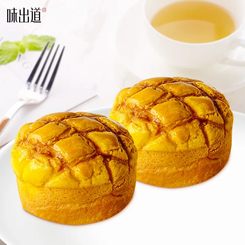 味出道菠萝面包海苔肉松条藜麦面包