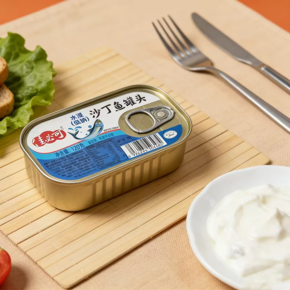 佳必可沙丁鱼罐头橄榄油浸贡椒味4罐装（细节图 1）